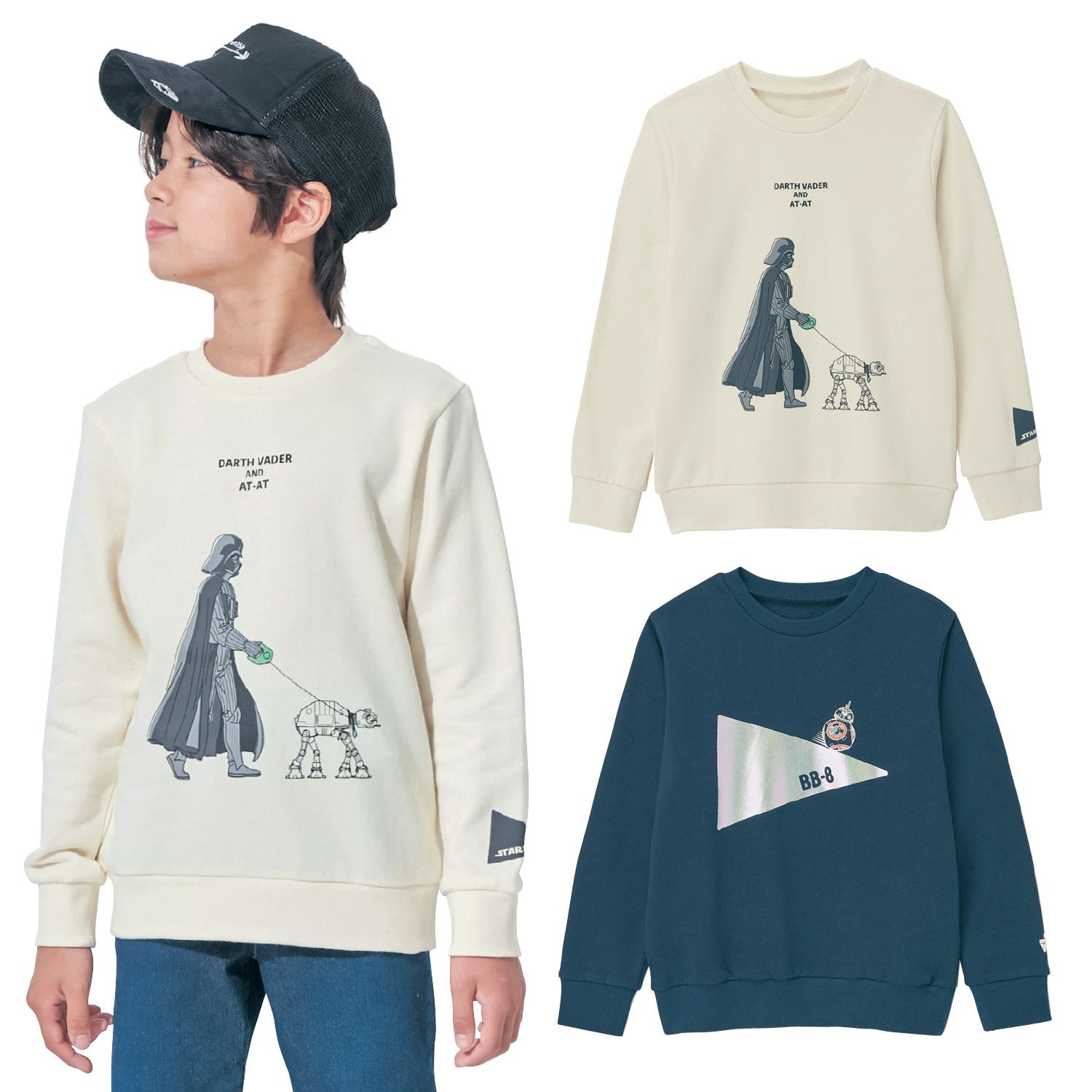 日本千趣會 - 星際大戰裏毛長T-黑武士與AT-AT-米