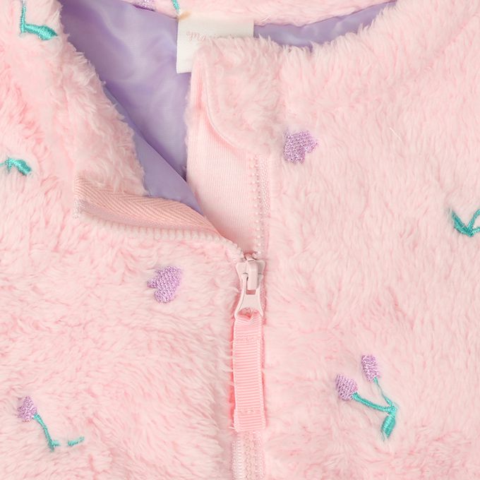 akachan honpo - 刷毛夾克-粉紅色