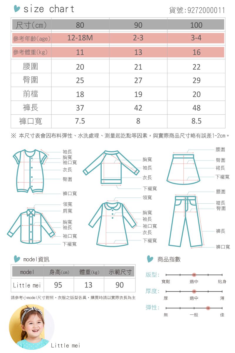 麗嬰房 Little moni - 俏麗假兩件小圓點裙合身褲-海軍藍