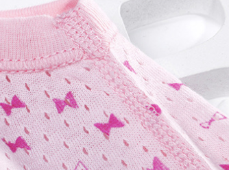 純棉網眼腹卷高腰護肚褲-藍色