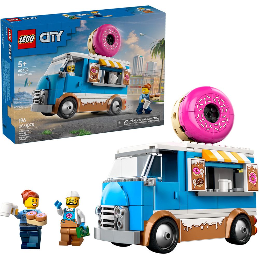 LEGO 60452 City 城市系列 - 甜甜圈車