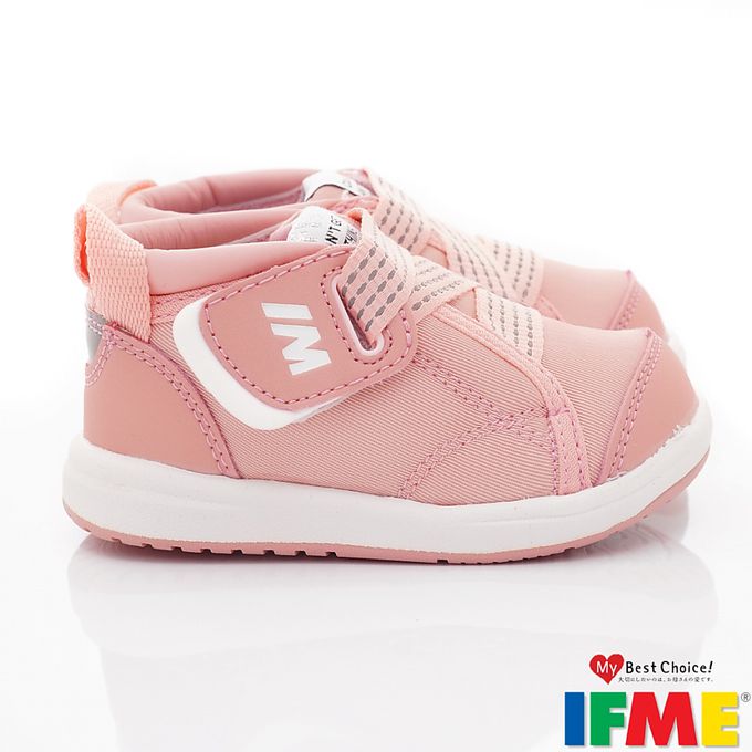 日本IFME - 護踝寶寶機能學步鞋-IF20-330601粉紅(寶寶段)-學步鞋-粉紅