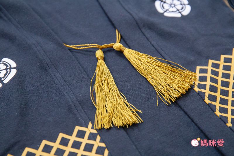 日本 Chil2 - 純棉日本傳統袴/和服(三件式)-黑