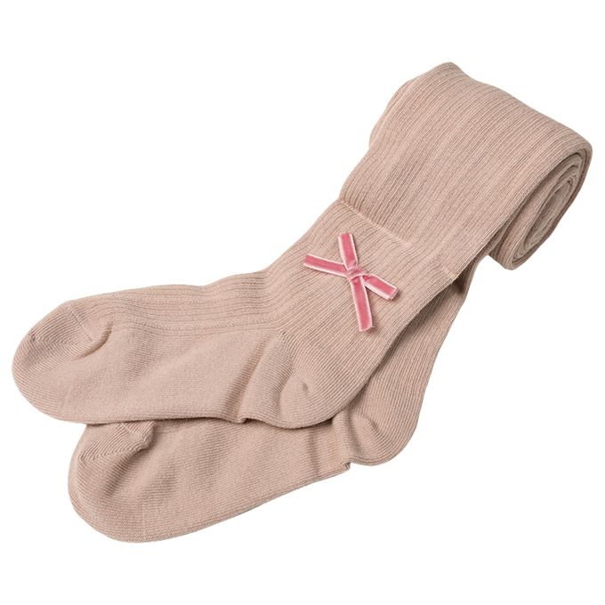 akachan honpo - 褲襪-蝴蝶結-粉紅色