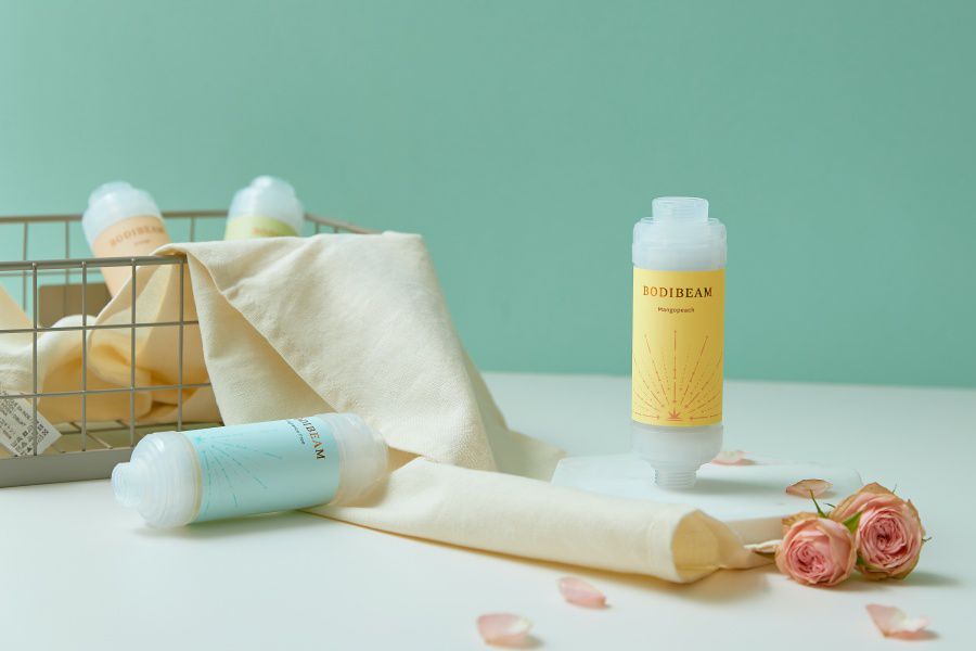 韓國 BODIBEAM - (限定優惠款)香氛除氯蓮蓬頭濾芯-芒果蜜桃香(防護肌膚)*1 (170g)