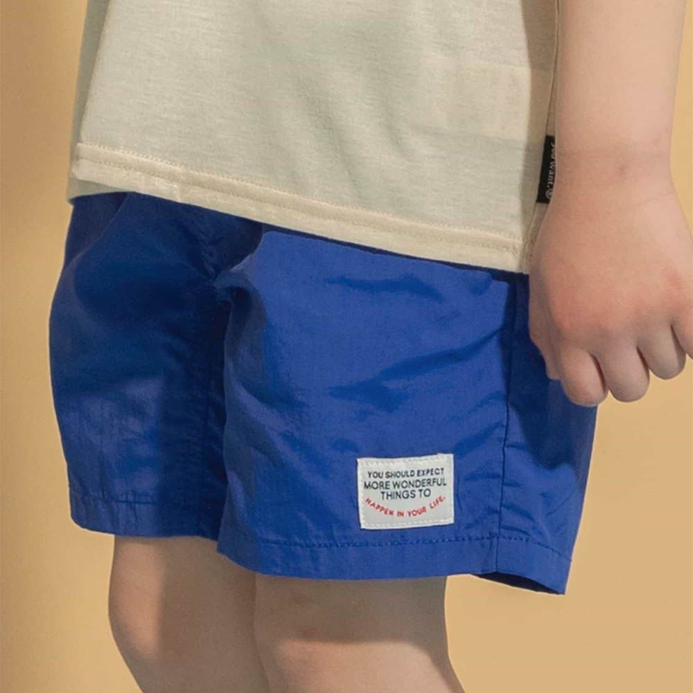 水陸二用 繽紛色短褲(4分丈)-寶藍