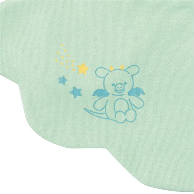 akachan honpo - 龍年圍兜-淺綠色 (60~80cm)