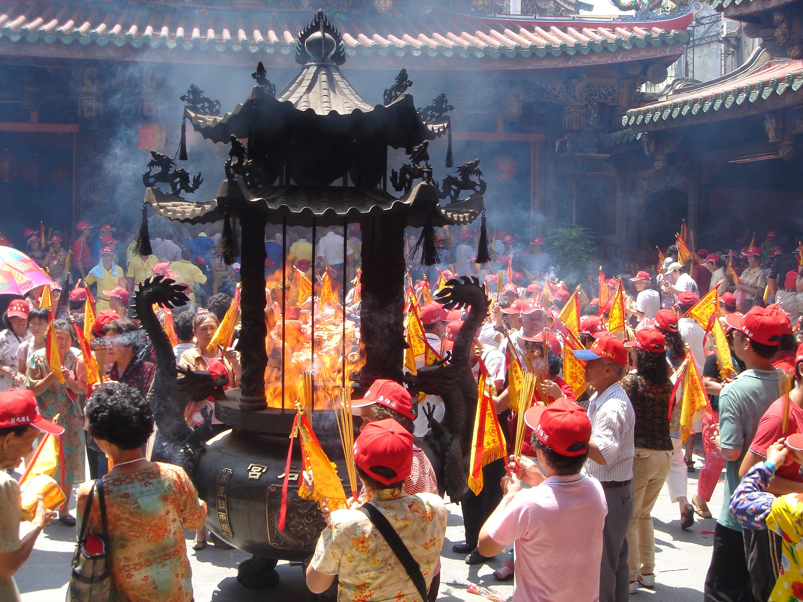 鹿港天后宮祈福2021！線上安太歲、拜文昌