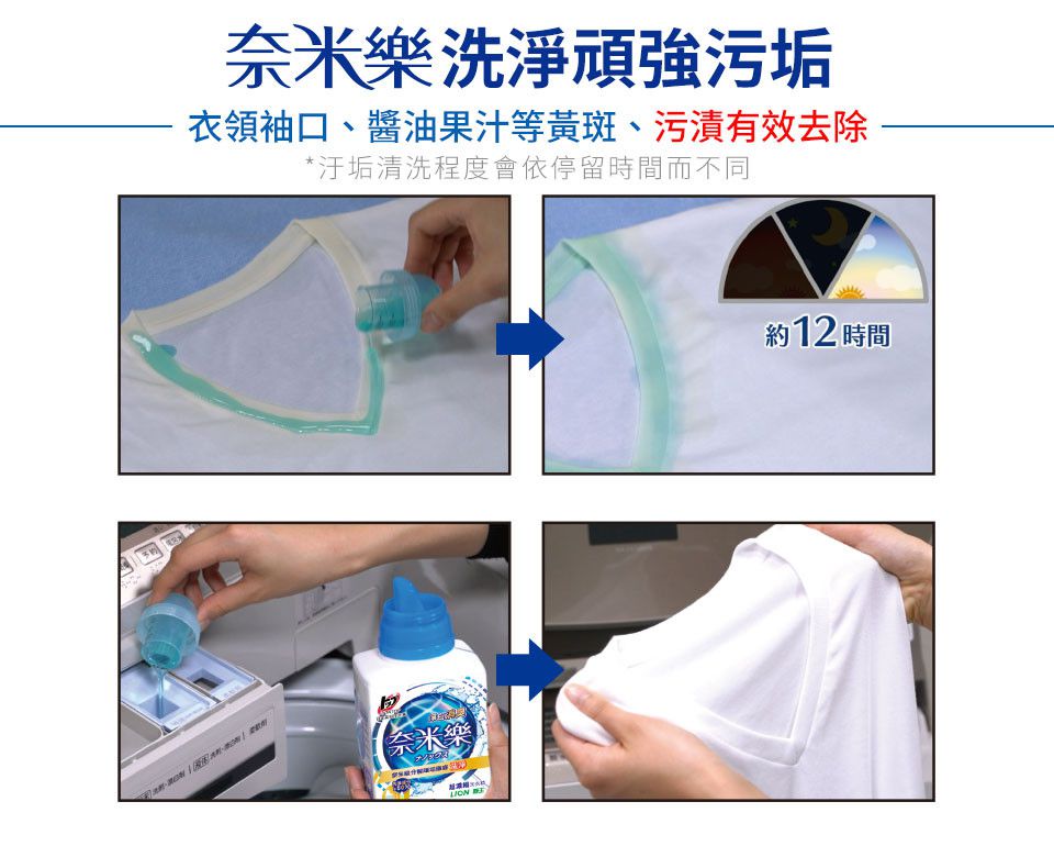 日本 LION - 奈米樂超濃縮洗衣精補充包-抗菌-450gx16入/箱購