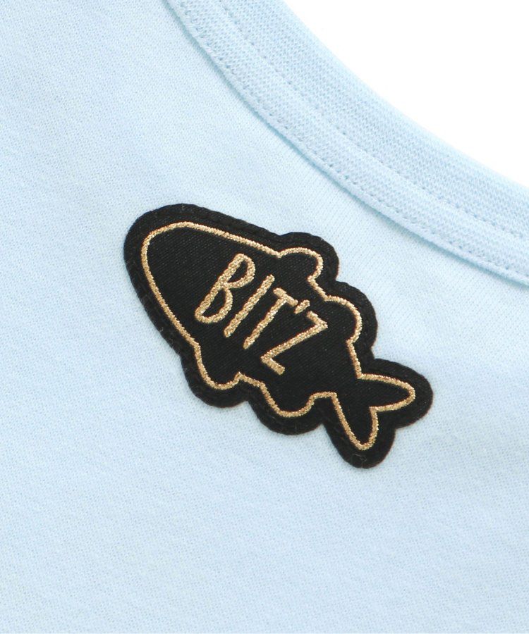 日本 BIT'Z - 收闔造型！動物躲貓貓短袖上衣-美洲獅-萊姆