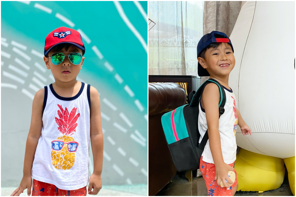 美國 Dabbawalla - 瓦拉帽-美國隊長網格棒球帽 (3-10歲(頭圍52~56.5cm))