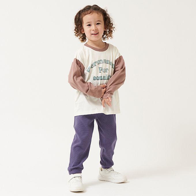 日本 b-ROOM - 彈性舒適百搭長褲-煙燻綠