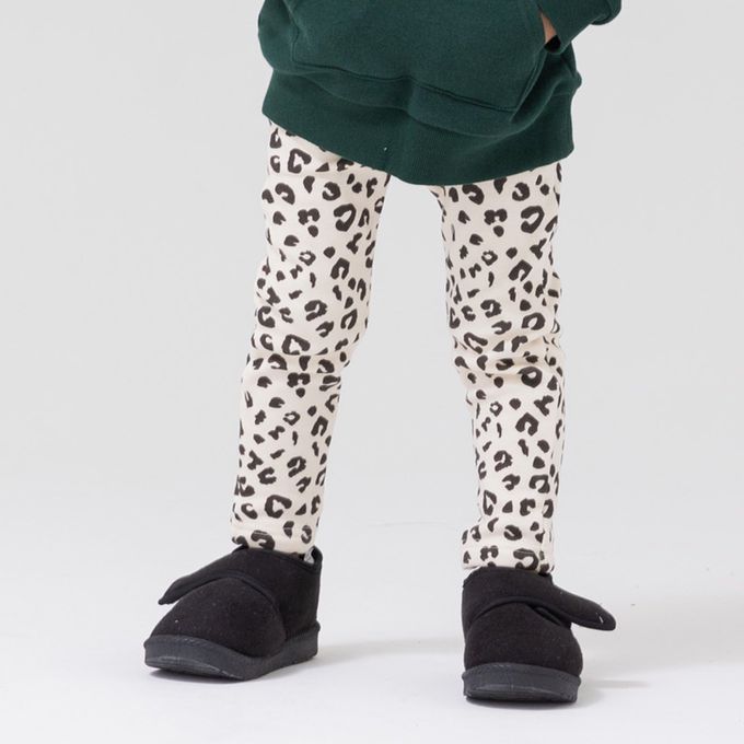 日本 Chil2 - [熱銷]刷毛保暖彈力長褲-中格紋-藍綠系