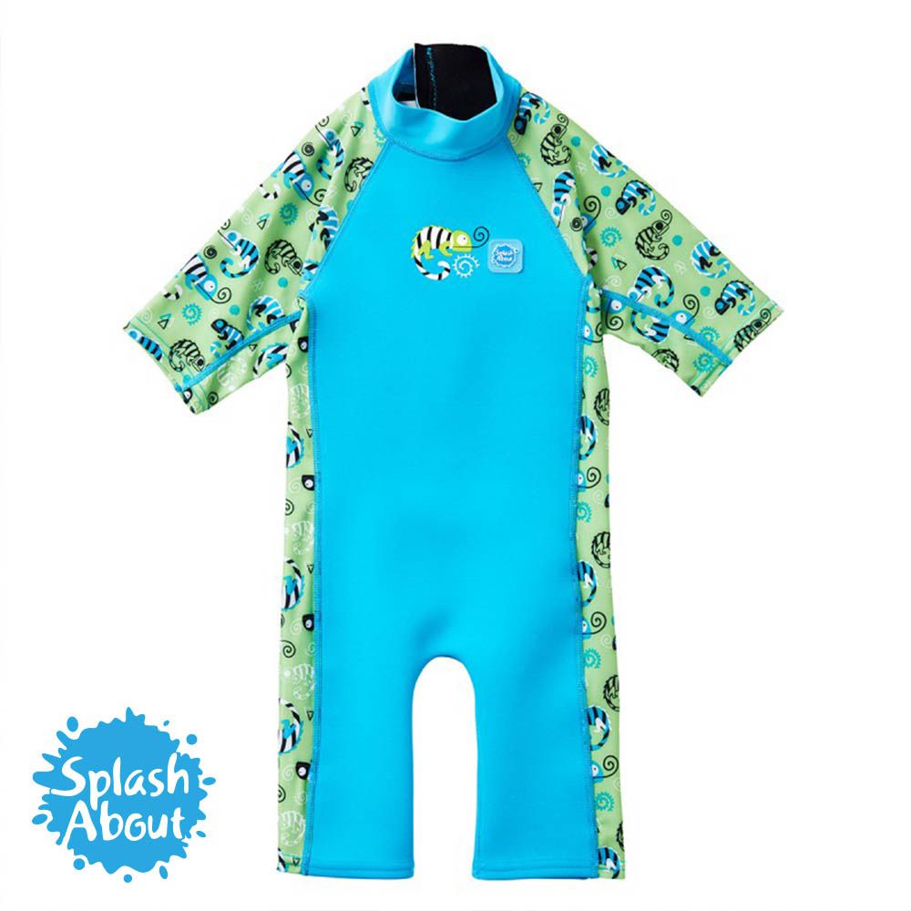 Splash About 潑寶 - UV Combie 兒童防寒泳裝-國王變色龍
