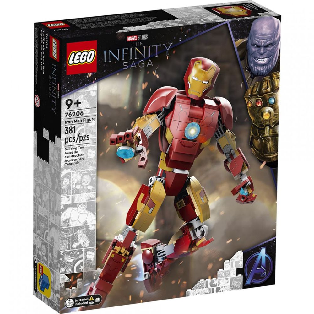樂高 LEGO - 樂高積木 LEGO《 LT76206》SUPER HEROES 超級英雄系列 - Iron Man Figure-381pcs