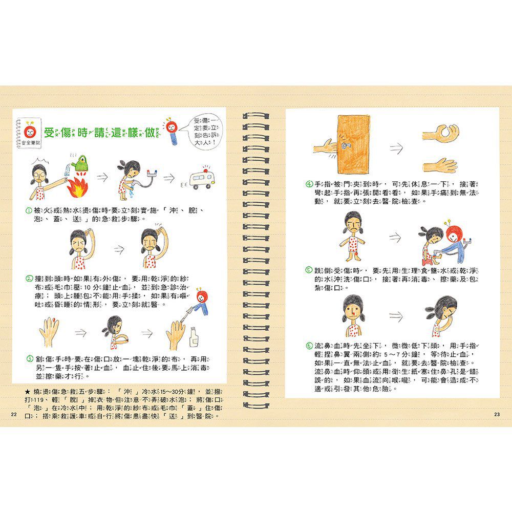 安全生活打勾勾：我在家裡不搗蛋