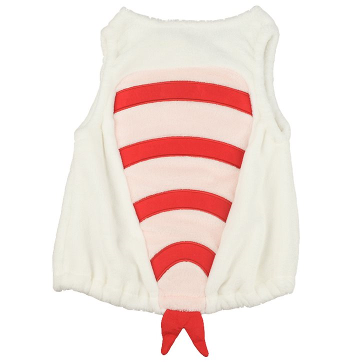 akachan honpo - 趣味背心-壽司-白色 (80~90cm)