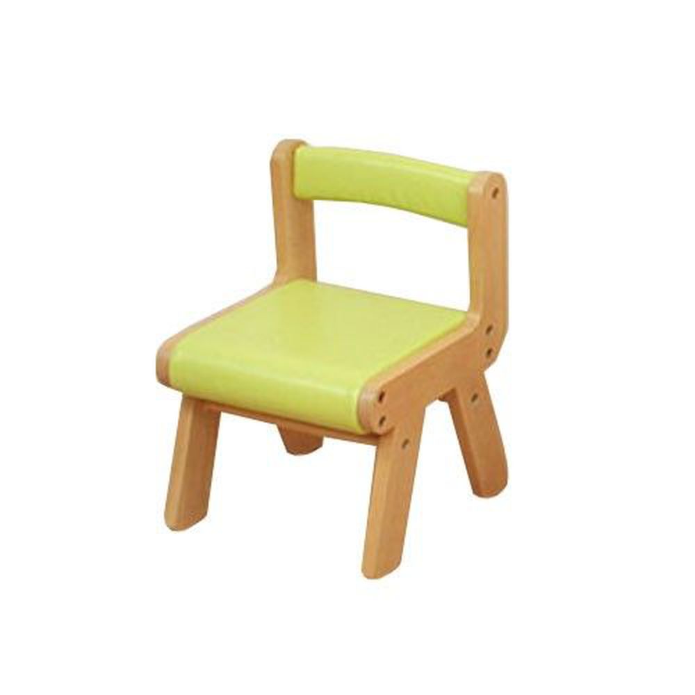 日本 na-KIDS - 兒童軟座靠背椅(無扶手)/兒童椅-蘋果綠