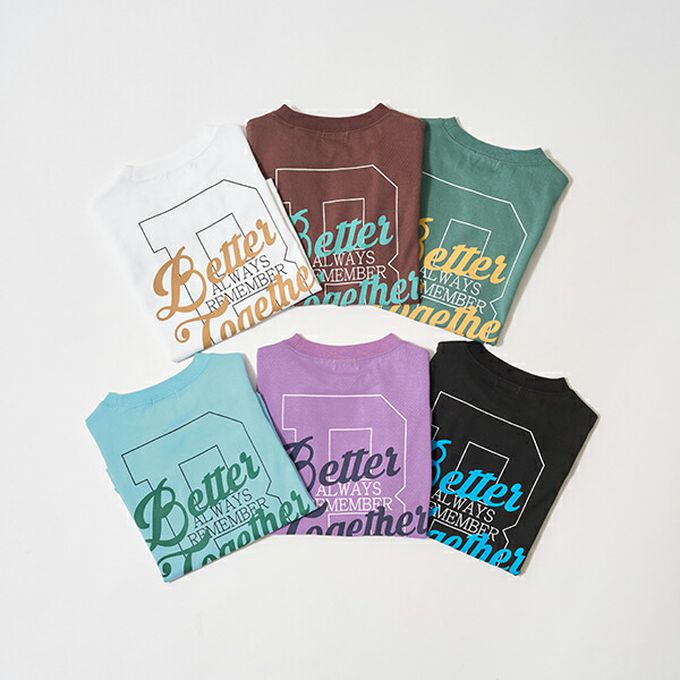 日本 b-ROOM - 美式休閒印花短袖上衣-白