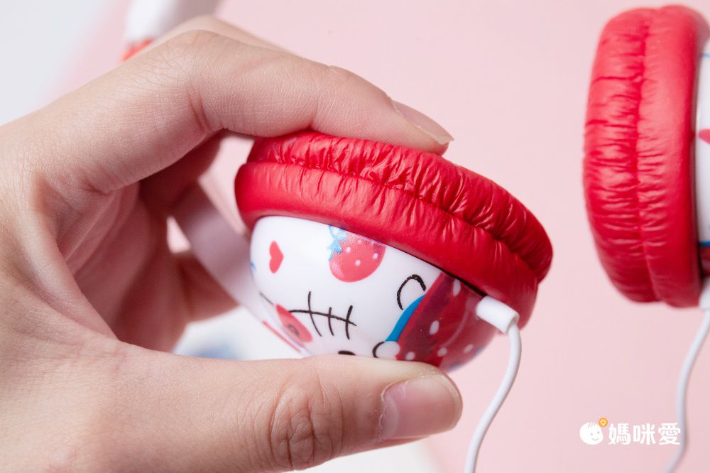 Hong Man - 三麗鷗系列 兒童耳機 可愛耳朵造型款(線控式麥克風)-布丁狗