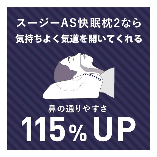 日本 SU-ZI - AS 快眠枕 第二代-白