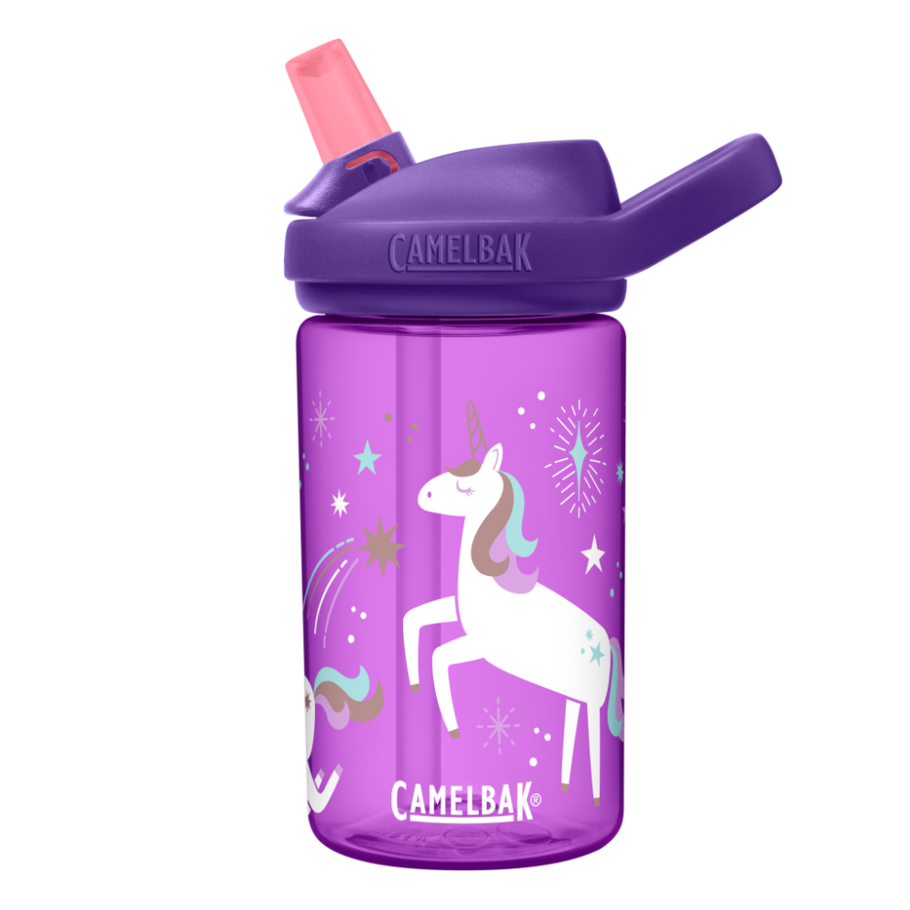 CamelBak - EDDY+ 兒童吸管運動水瓶-星空獨角獸-400ml
