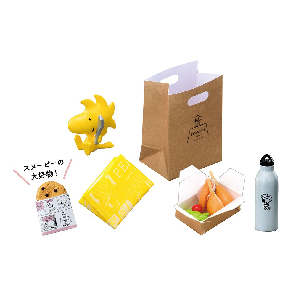 SNOOPY系列 史努比和妳一起去PEANUTS Café 整組8種