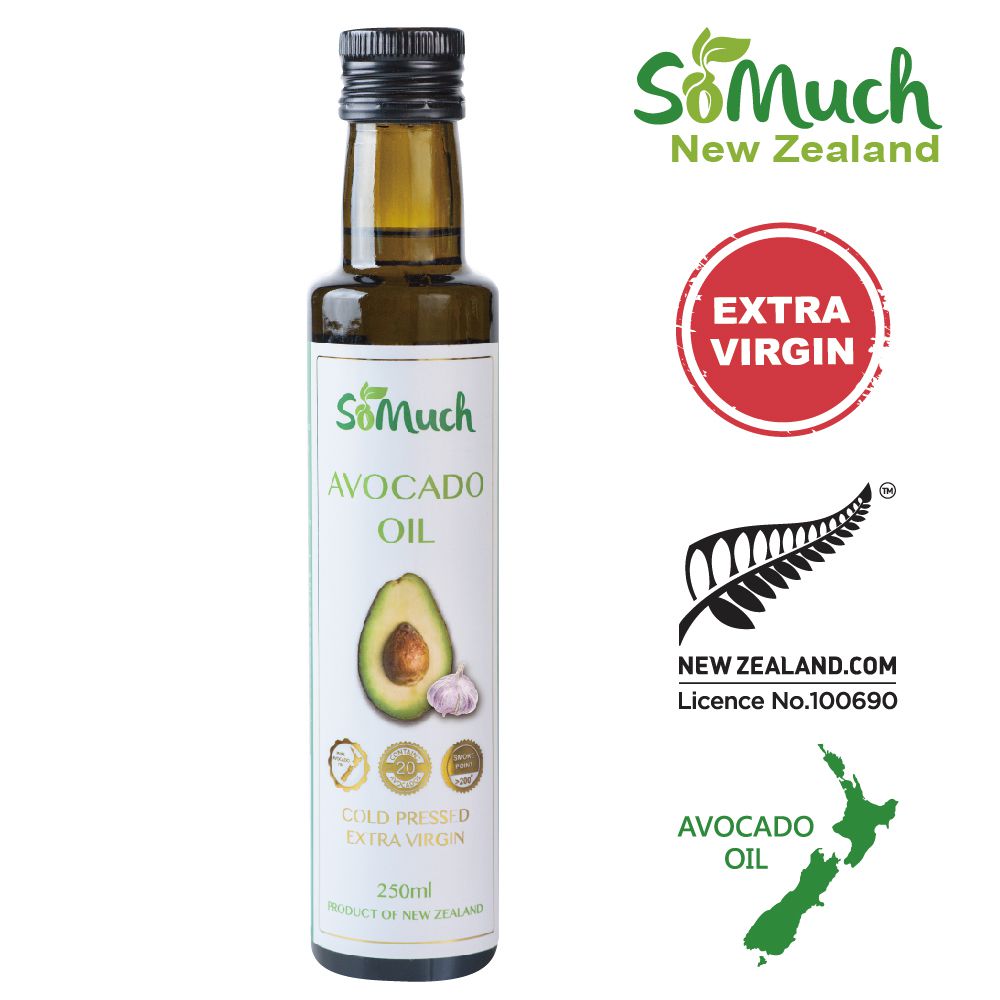 壽滿趣 - 紐西蘭Somuch-頂級冷壓初榨蒜香酪梨油-250ml