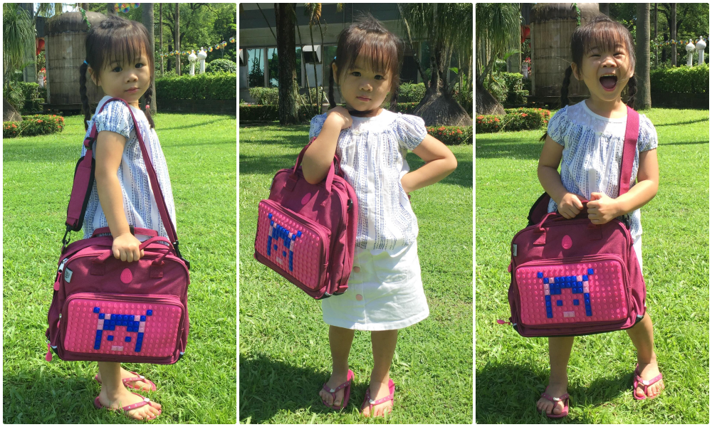 ♛Miss Jill x Evan哥 專屬團購♛ 法國 EGG mania 巧拼兒童背包