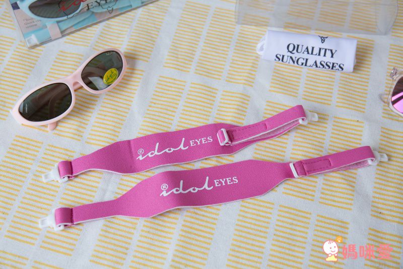 澳洲 Idol EYES - 兒童太陽眼鏡-Baby Warpz 2-粉紅色 (0-5歲嬰幼兒款)-附鏡面+一組鏡腳+兩組頭帶+透明耳掛+超細纖維眼鏡套
