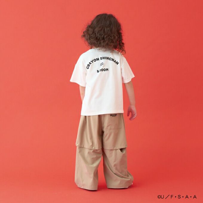 日本 b-ROOM - 聯名限定 短袖上衣-卡通人物動感超人-白