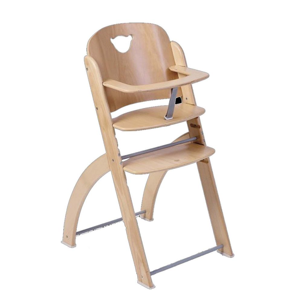 義大利 Pali - Pappy Re 熊寶寶成長餐椅-原木-單椅
