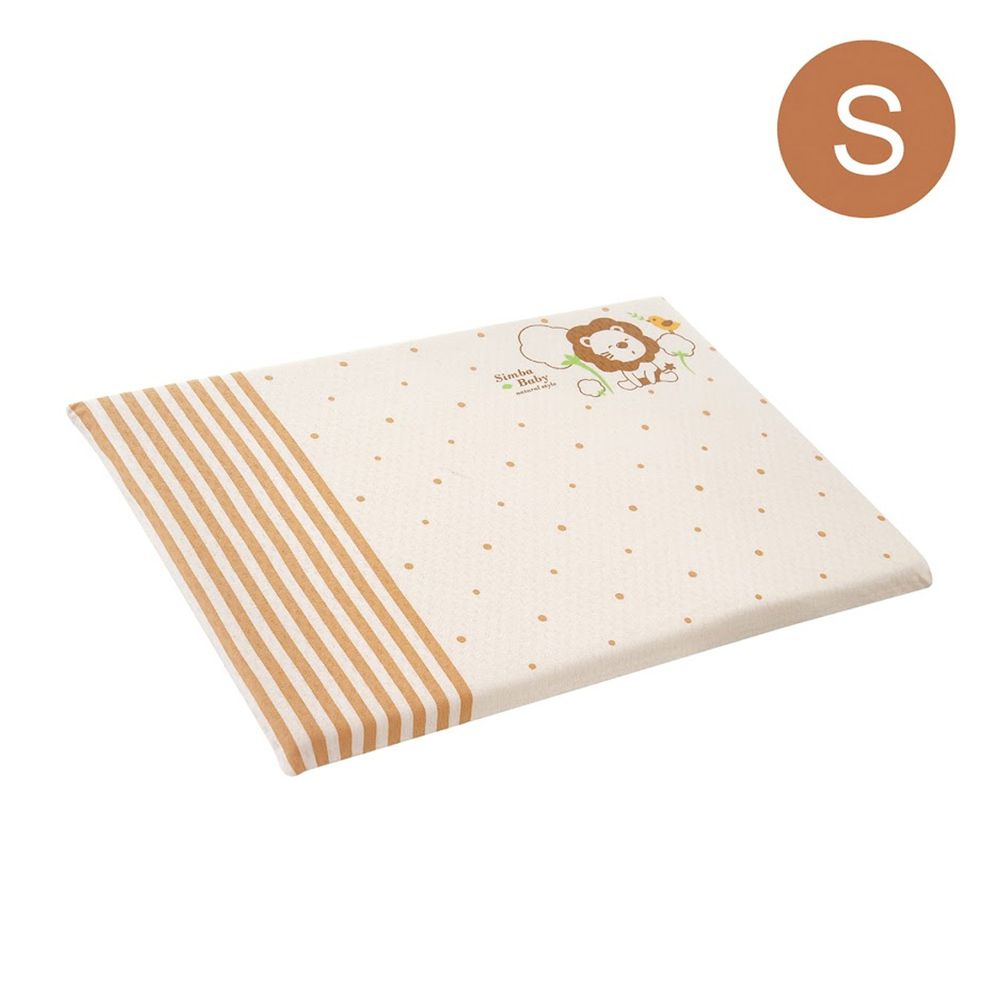 Simba 小獅王辛巴 - 有機棉乳膠舒眠枕 (S)-約45x30x2.3cm
