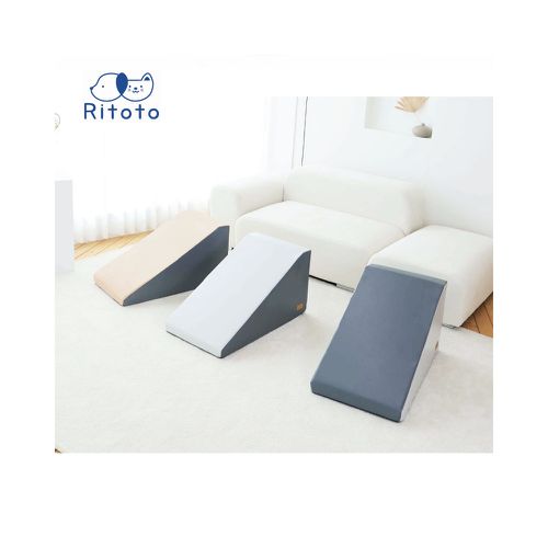 韓國Ritoto - 寵物滑梯-米色/淺灰/深灰 三色可選