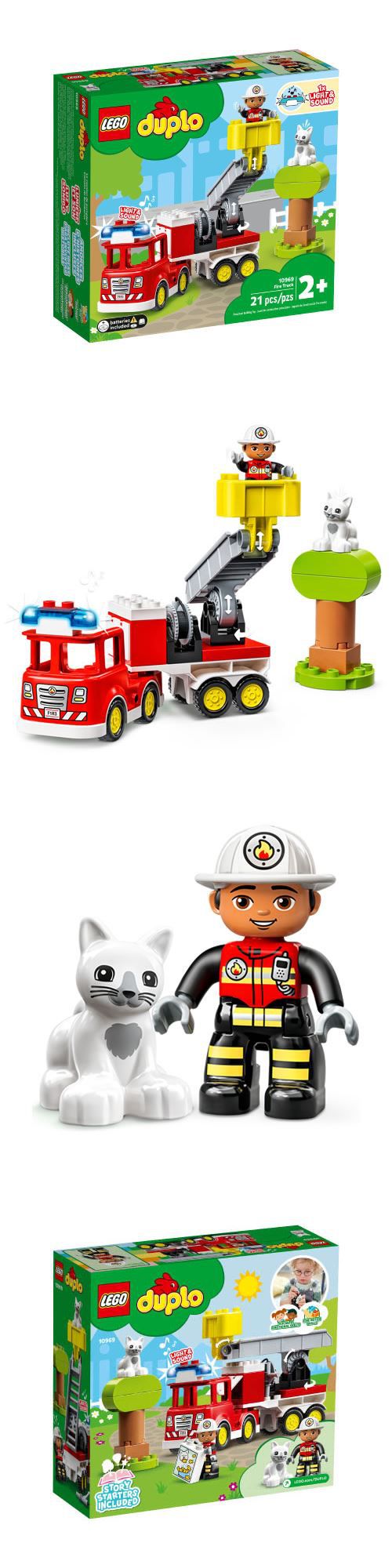 樂高 LEGO - 樂高積木 LEGO《 LT10969》Duplo 得寶系列 - 消防車-21pcs
