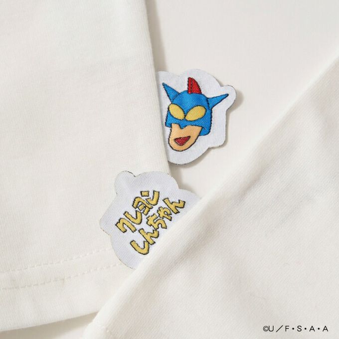 日本 b-ROOM - 聯名限定 短袖上衣-超人小新-紅