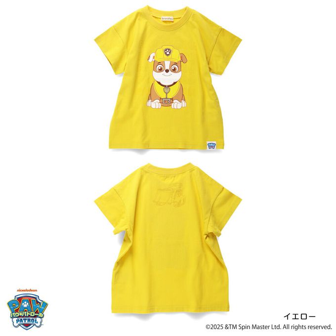 日本 BRANSHES - 限定聯名短袖上衣-卡通人物毛毛-紅