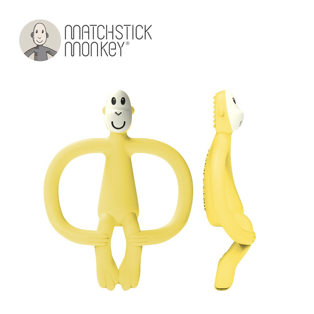 Matchstick Monkey - 英國咬咬猴牙刷固齒器-青檸猴