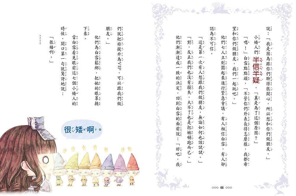 童話夢工場-白雪公主與魔鏡 (隨書附贈：魔鏡明信片、成語魔咒簿、可愛人物貼紙)