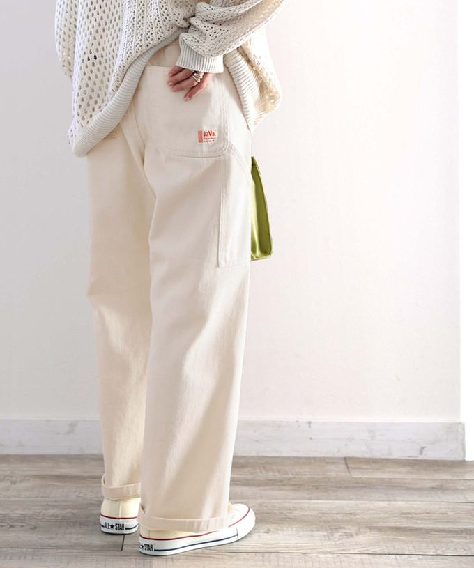 日本 Classical Elf - 超顯瘦厚磅百搭直筒褲-復古刷色