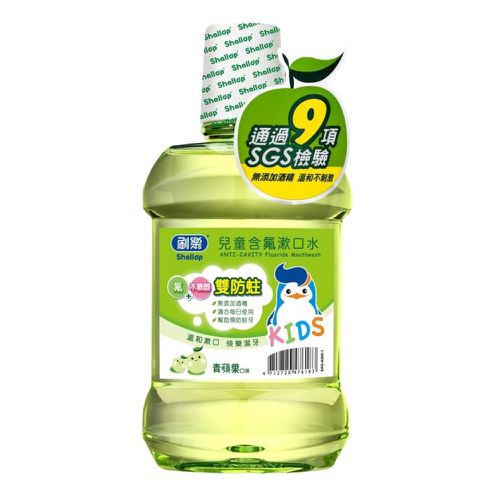 刷樂 - 刷樂兒童含氟漱口水-青蘋果口味-500ml