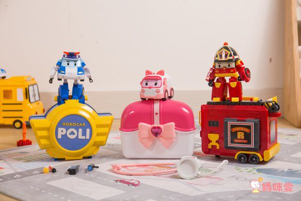 POLI 波力救援小英雄 - LED變形羅伊手提基地