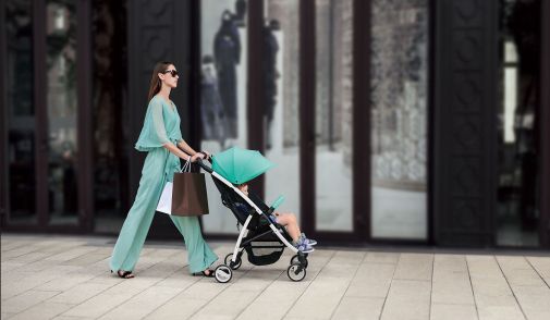 britax römer - B-Light折疊手推車-綠