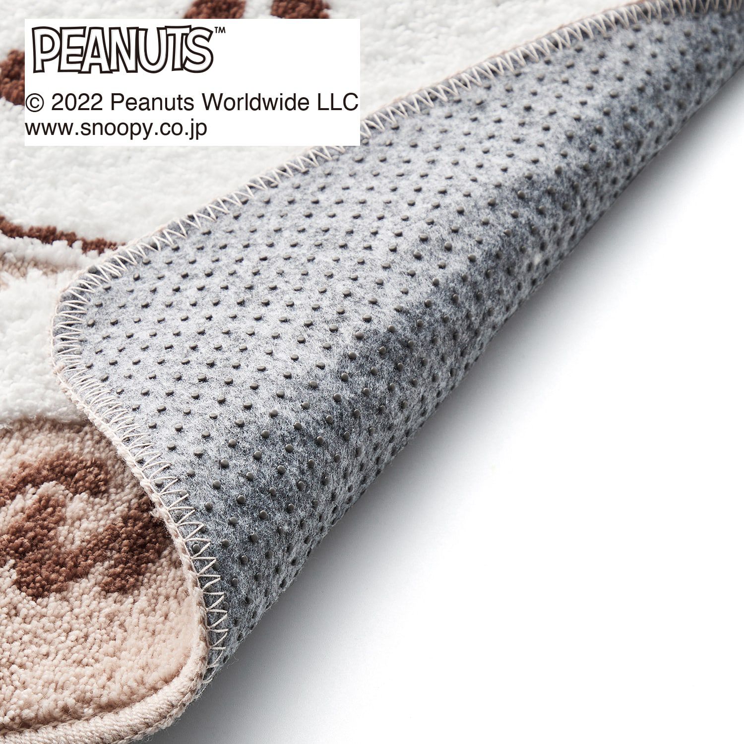 日本千趣會 - 柔軟舒適坐墊/椅墊-史努比-卡其 (38x38cm)