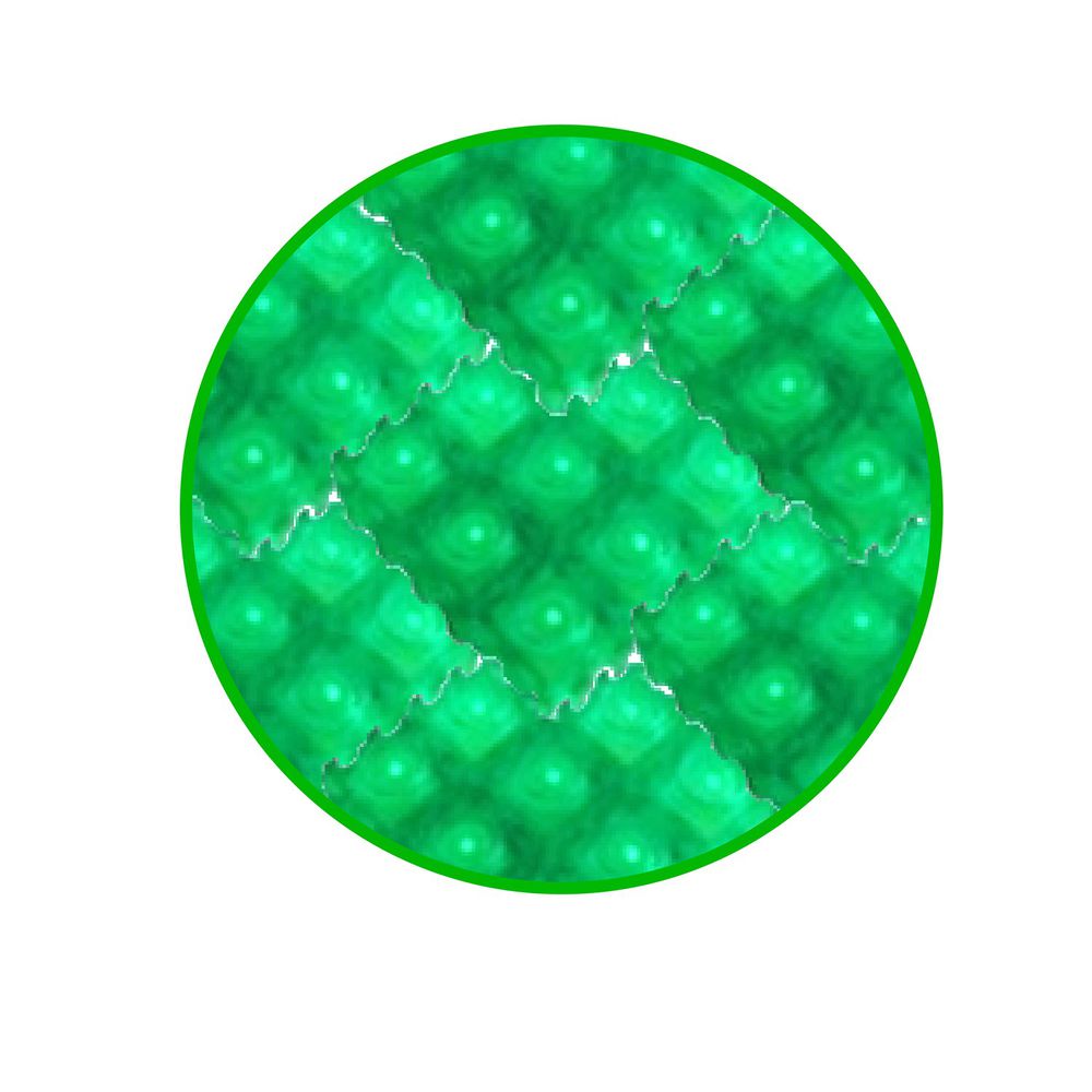 꾹꾹블럭 - 韓國咕咕拼豆補充包(400顆)-透明綠