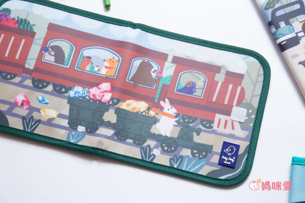 美國Jaq Jaq Bird - 攜帶型粉筆畫冊-唊喀鳥與朋友系列 (空白款) -太空旅遊