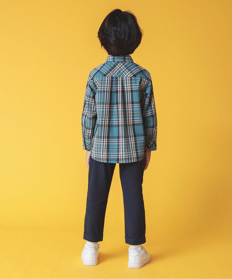 日本 BREEZE - [推薦]氣質系正式領長袖襯衫-素面-米白