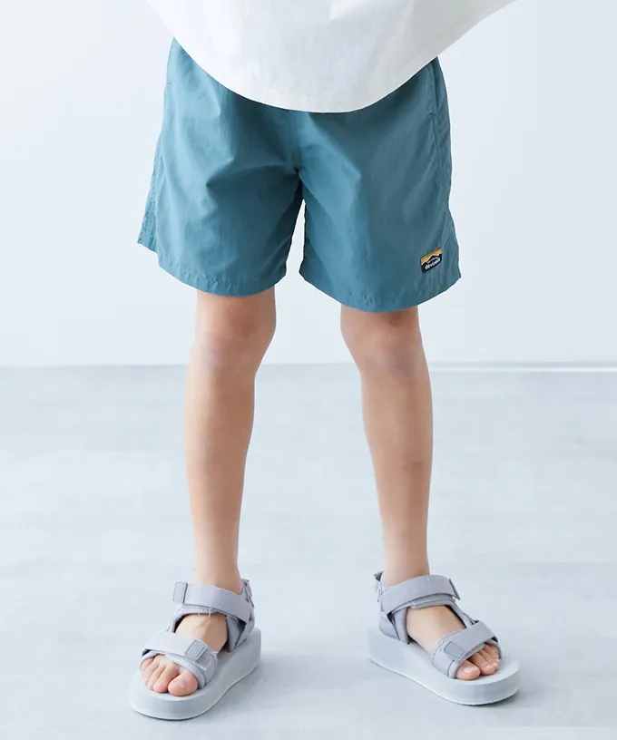 日本 devirock - 水陸二用 輕便快乾休閒短褲-黃綠