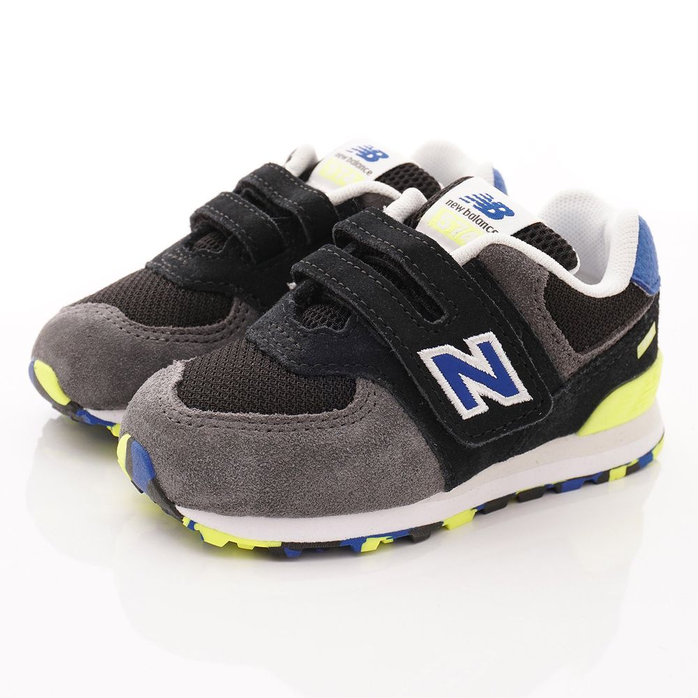 New Balance - New Balance慢跑鞋-574機能慢跑款(小童段)-黑