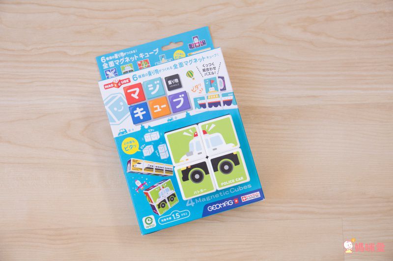 EYEUP - 六面磁力拼圖 (交通工具)